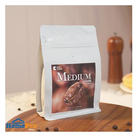 เมล็ดกาแฟคั่วอาราบิก้า KOF BAKE MEDIUM TO DARK 250 กรัม_4