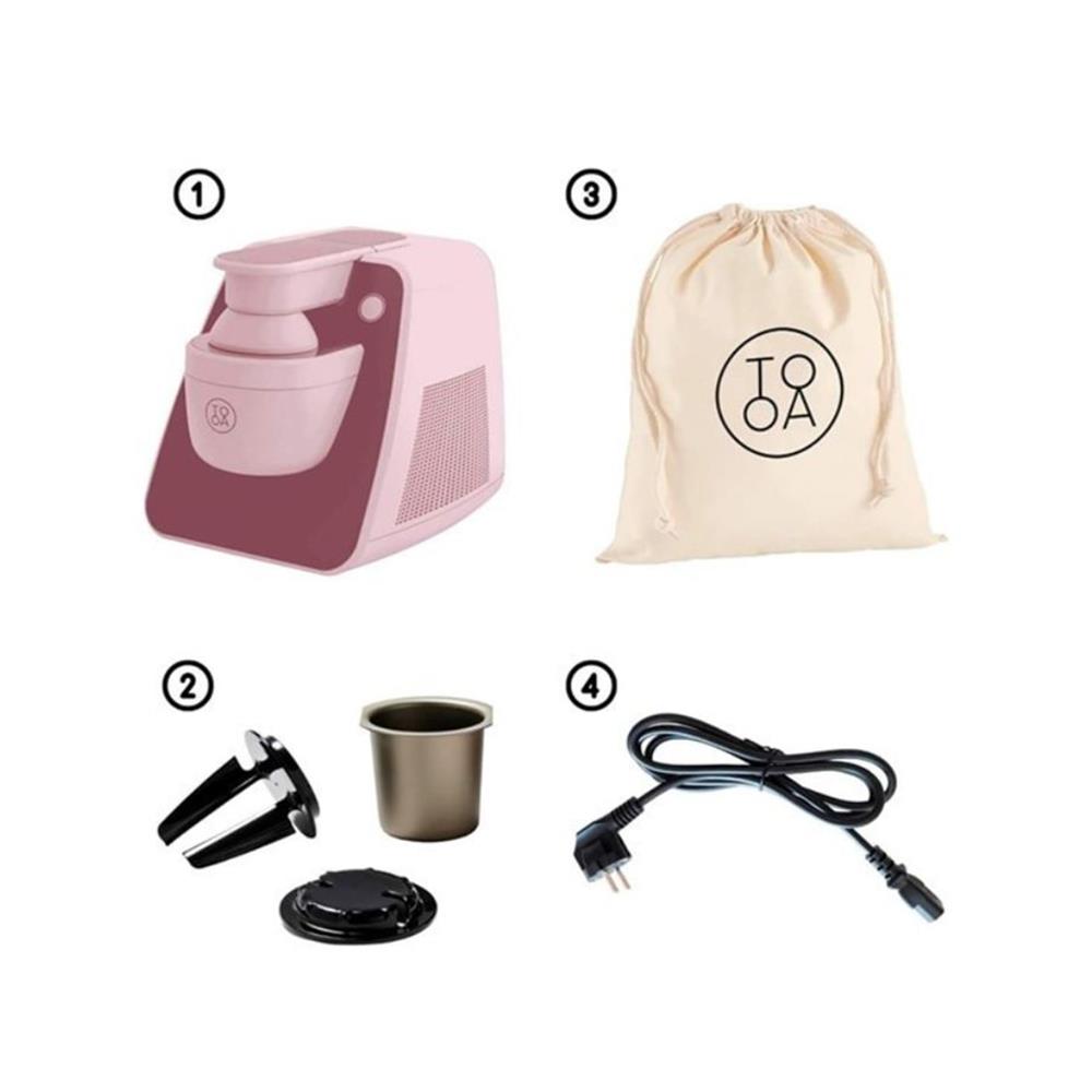 เครื่องทำไอศครีม N2ICE MA-0009 สีชมพู