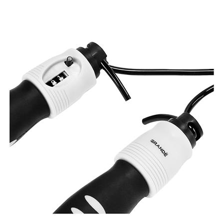 เชือกกระโดดนับครั้งได้ GRANDE สีดำ/เทา_3