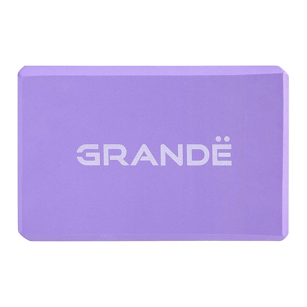 บล็อกโยคะ GRANDE สีชมพู/ม่วง