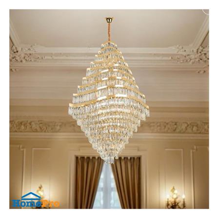 ไฟช่อ L&E 01-03170 สีทอง/ใส 55 หัว_1