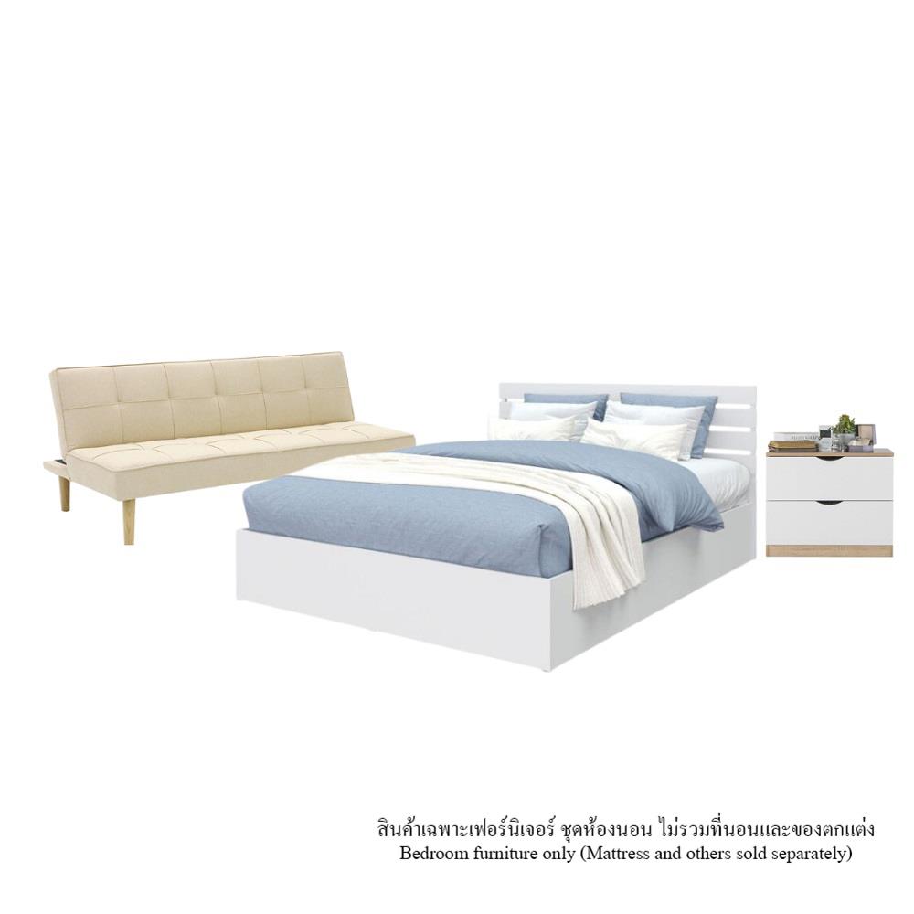 ชุดห้องนอน 6 ฟุต KONCEPT HAVE 59064088 สีขาว