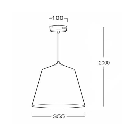 ไฟช่อ LUMAX 02-01091 สีฟ้า 1 หัว_2