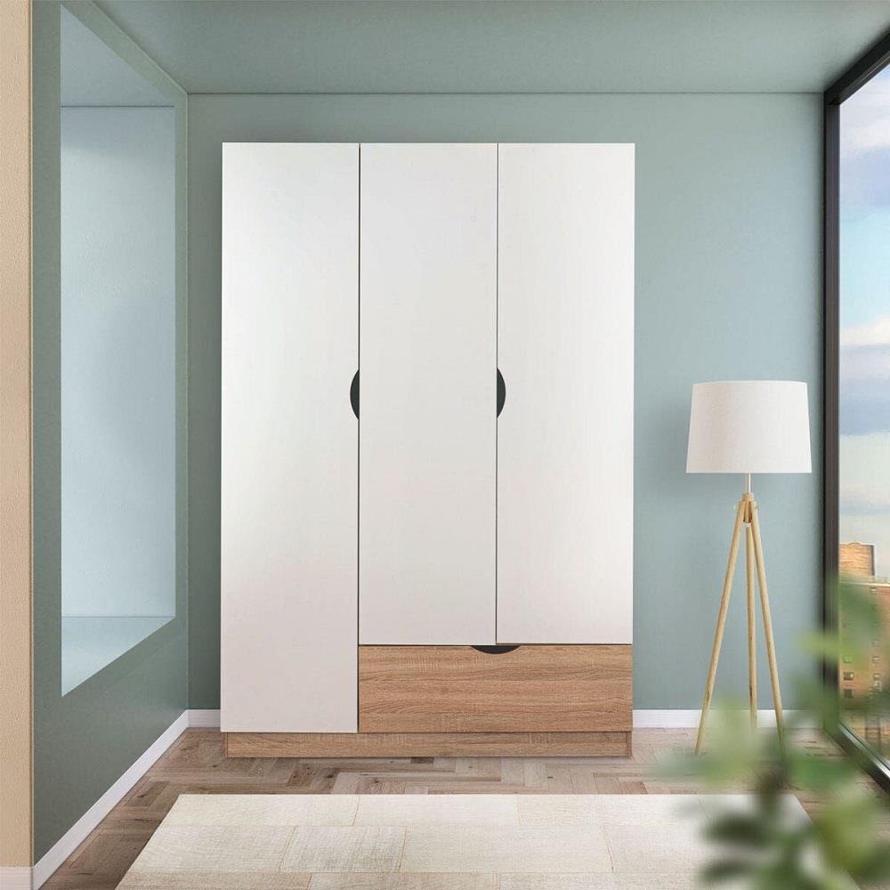 ชุดห้องนอน 5 ฟุต KONCEPT HALEY 59063621 สีโซลิดโอ๊ค