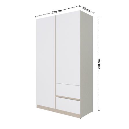 ชุดห้องนอน 6 ฟุต KONCEPT HOLLYN 59060716 สีไอโวรี่ลินิน_7