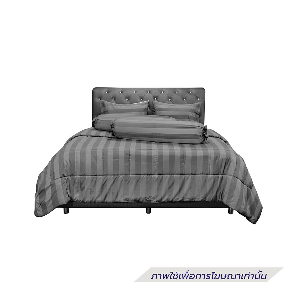 ชุดผ้าปูที่นอน 6 ฟุต (ชุด 6 ชิ้น) PICASSO TENCEL JASMINE สี BLACK