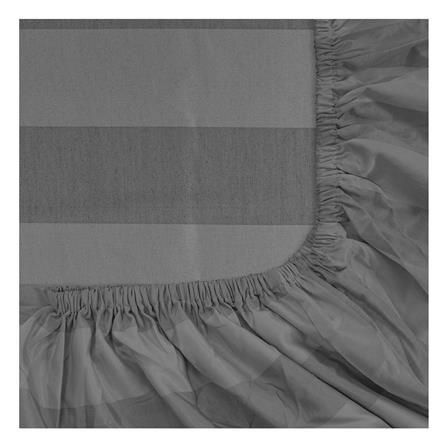 ชุดผ้าปูที่นอน 6 ฟุต (ชุด 6 ชิ้น) PICASSO TENCEL JASMINE สี BLACK_4