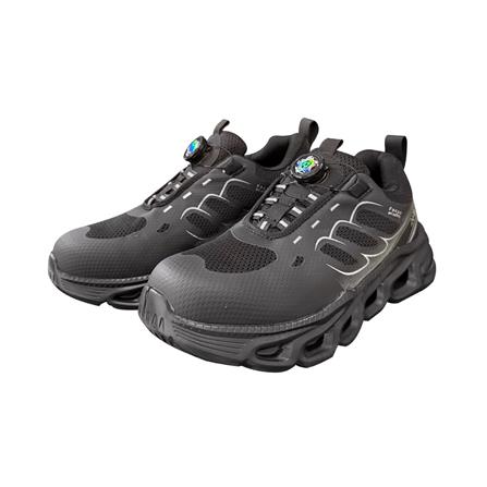 รองเท้านิรภัยผ้า พื้นยาง DEXZON Z03 เบอร์ 42 สีดำ_0