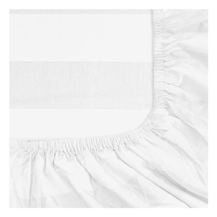 ชุดผ้าปูที่นอน 6 ฟุต (ชุด 6 ชิ้น) PICASSO TENCEL JASMINE สี WHITE_4