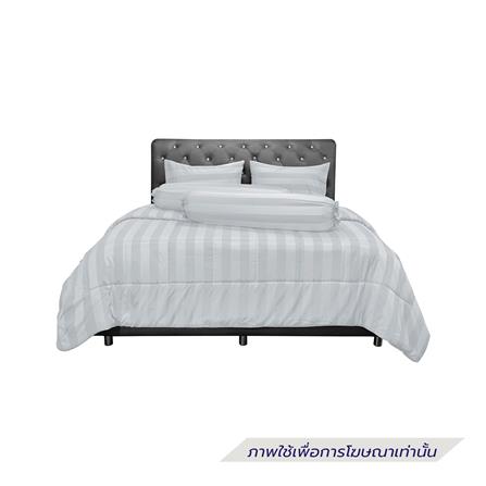 ชุดผ้าปูที่นอน 6 ฟุต (ชุด 6 ชิ้น) PICASSO TENCEL JASMINE สี GREY_2