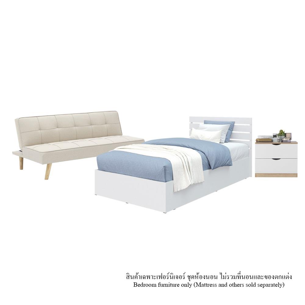 ชุดห้องนอน 3.5 ฟุต KONCEPT HAVE 59064089 สีขาว