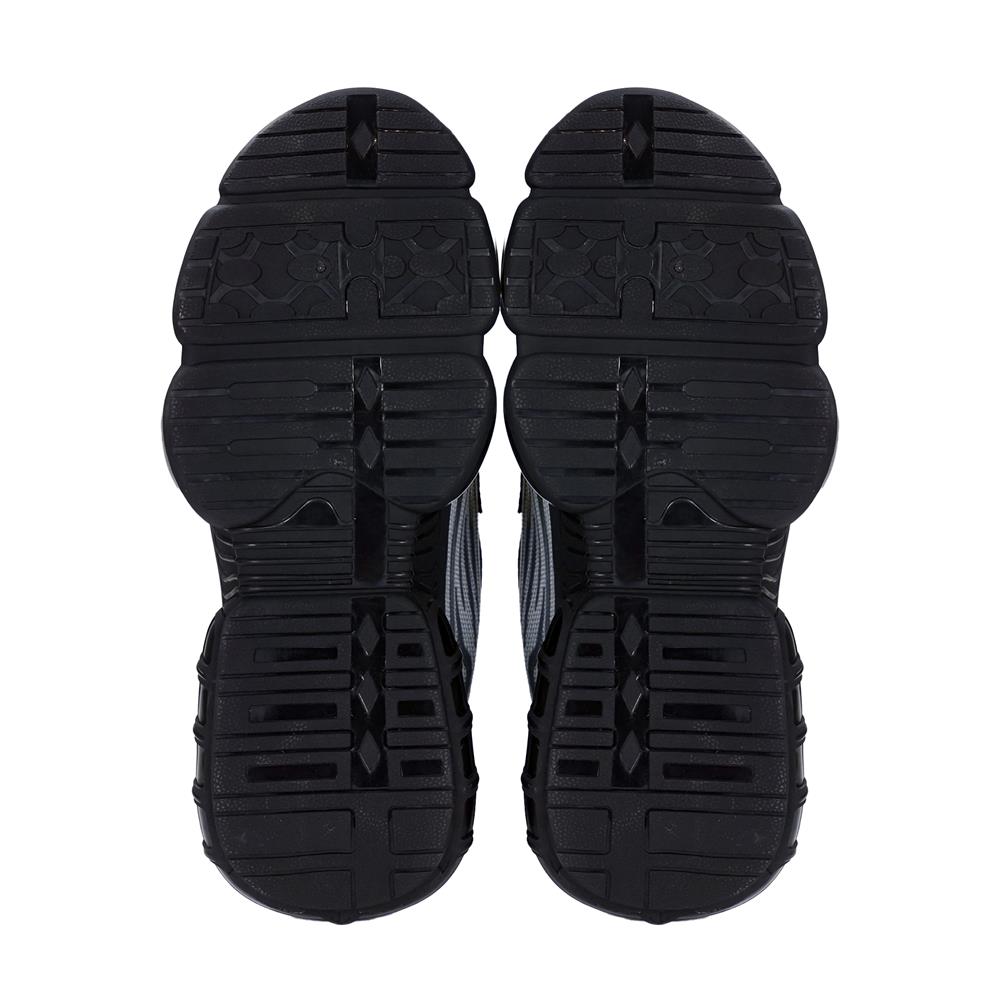 รองเท้านิรภัยผ้า พื้นยาง DEXZON Z02 เบอร์ 42 สีเทา