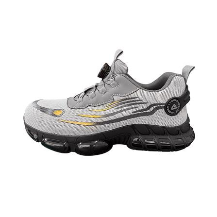 รองเท้านิรภัยผ้า พื้นยาง DEXZON Z02 เบอร์ 42 สีเทา_1