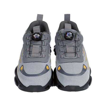 รองเท้านิรภัยผ้า พื้นยาง DEXZON Z02 เบอร์ 42 สีเทา_2