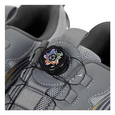 รองเท้านิรภัยผ้า พื้นยาง DEXZON Z02 เบอร์ 42 สีเทา_5