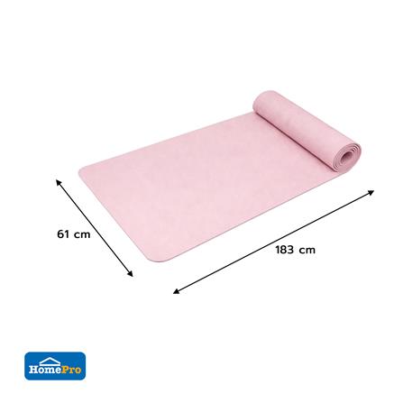 เสื่อโยคะ GRANDE SOLID TPE MAT สีชมพู_1
