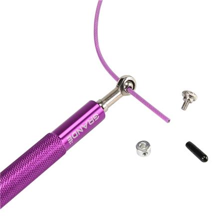 เชือกกระโดด GRANDE เชือกเหล็ก สีม่วง_3