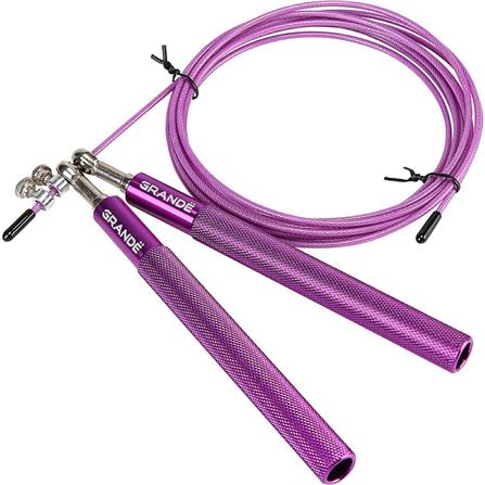 เชือกกระโดด GRANDE เชือกเหล็ก สีม่วง_5