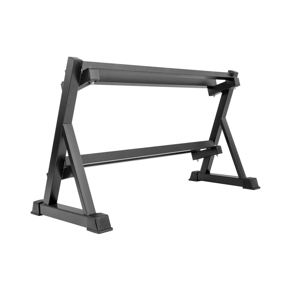 ชั้นวางชุดดัมเบลแนวนอน 2 ชั้น IRONTEC