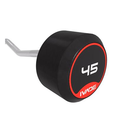 บาร์เบลแกนหยักหุ้มยาง IVADE 45 กก. (1 ชิ้น)_5