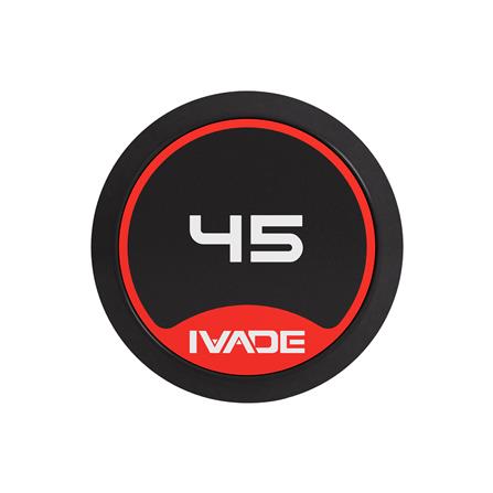 บาร์เบลแกนหยักหุ้มยาง IVADE 45 กก. (1 ชิ้น)_6