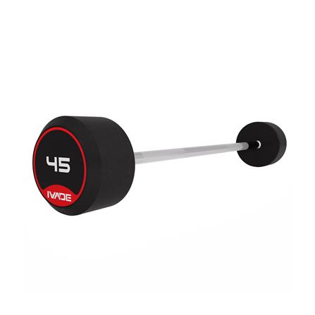 บาร์เบลแกนตรงหุ้มยาง IVADE 45 กก. (1 ชิ้น)_0