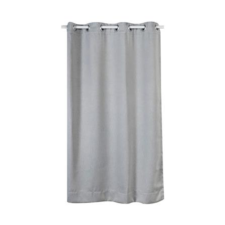 ผ้าม่าน EYELET HOME LIVING STYLE SOLID UV 130X160 ซม. สีเทา_0