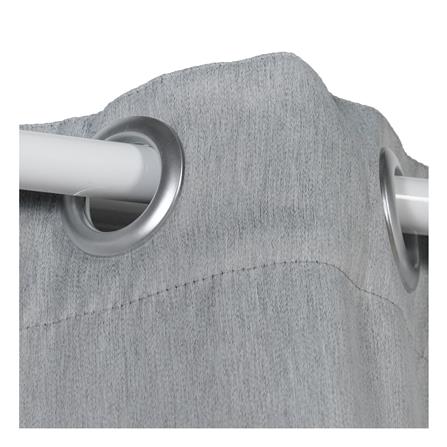 ผ้าม่าน EYELET HOME LIVING STYLE SOLID UV 130X160 ซม. สีเทา_1