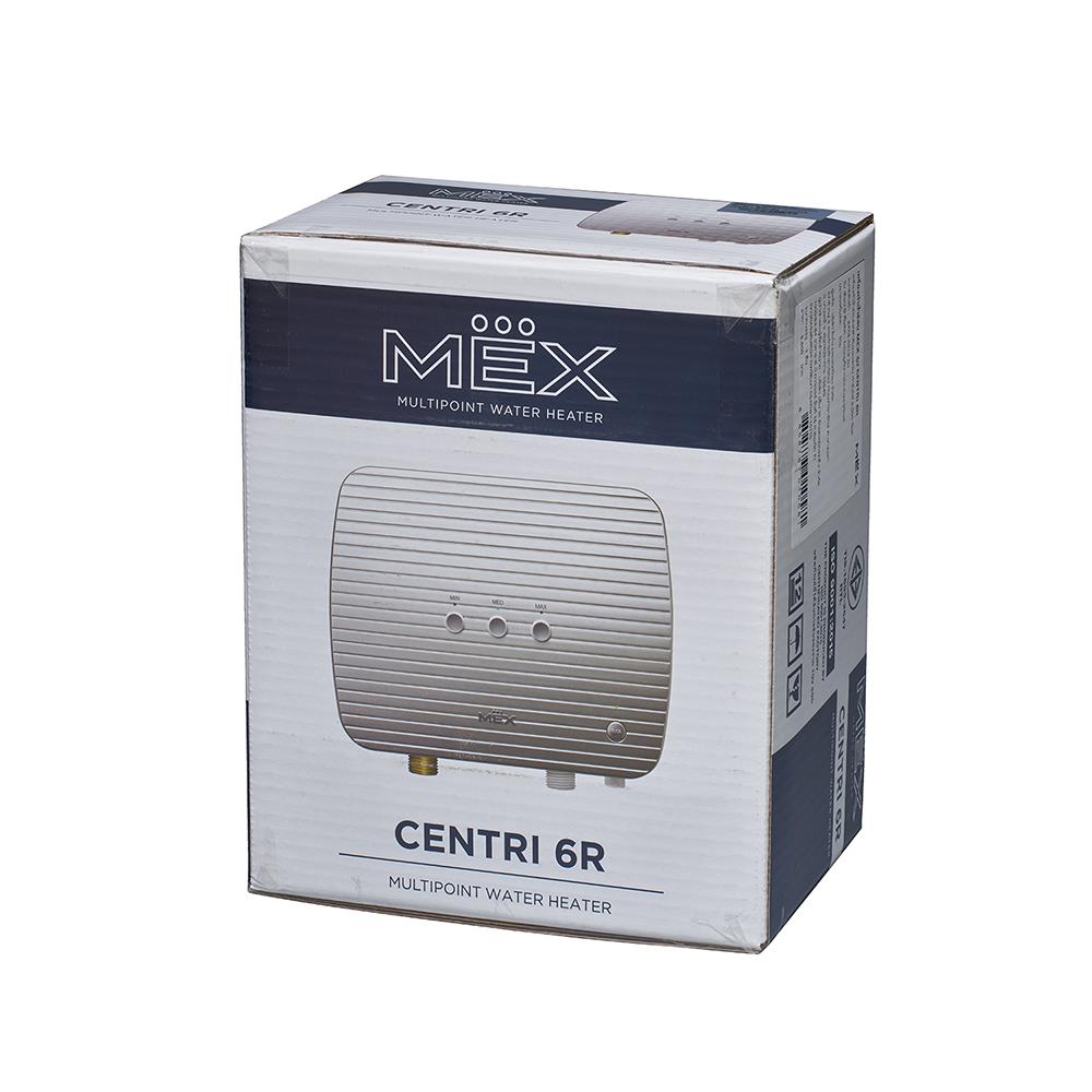 เครื่องทำน้ำร้อน MEX CENTRI TITANIUM 6R 6000 วัตต์ สีเทา