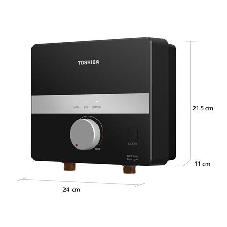 เครื่องทำน้ำร้อน TOSHIBA TWH-65EGNTH 6000 วัตต์ สีดำ_5