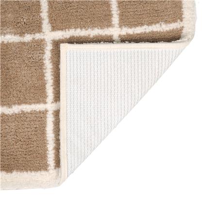 พรม HOME LIVING STYLE GRITT 45x70 ซม. สีน้ำตาล_1