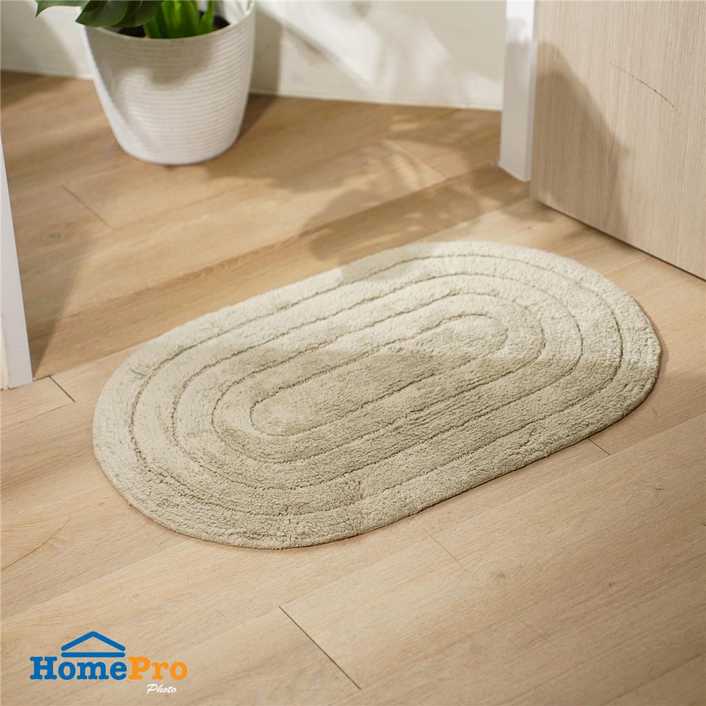 พรม HOME LIVING STYLE CT-CLOUD 45x70 ซม. สีเขียวอ่อน