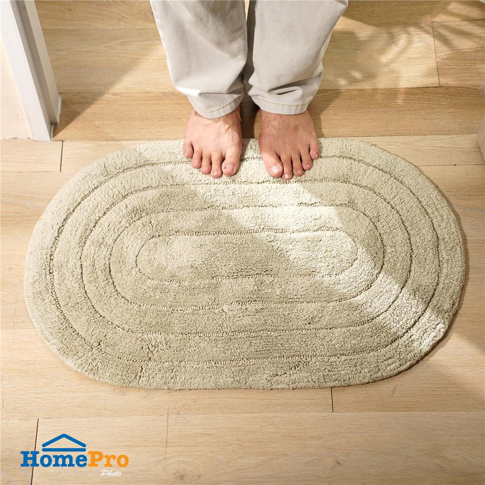 พรม HOME LIVING STYLE CT-CLOUD 45x70 ซม. สีเขียวอ่อน