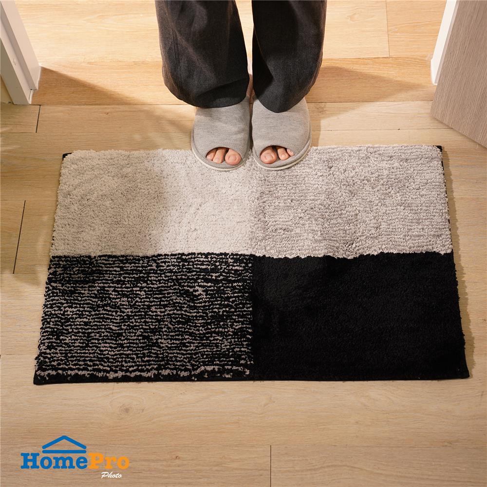 พรม HOME LIVING STYLE CUBE 45x70 ซม. สีเทา