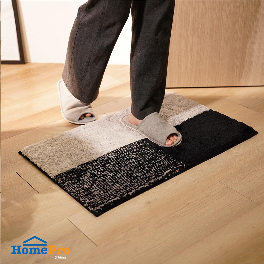 พรม HOME LIVING STYLE CUBE 45x70 ซม. สีเทา