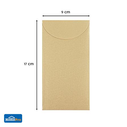 ซองอั่งเปา SNAZZ 17x9 ซม. สีทอง (แพ็ก 6 ชิ้น)_4