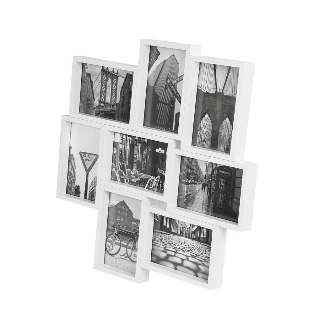 กรอบรูป 8 ช่อง SNAZZ STREET สีขาว