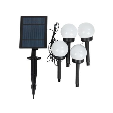 ไฟจัดสวน SOLAR CARINI BT1239B-4 3 วัตต์ DAYLIGHT สีดำ_1