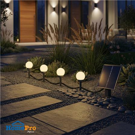 ไฟจัดสวน SOLAR CARINI BT1239B-4 3 วัตต์ DAYLIGHT สีดำ_5