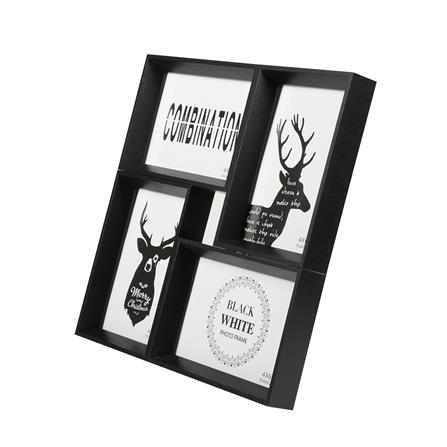 กรอบรูป 4 ช่อง SNAZZ DEER สีดำ_2