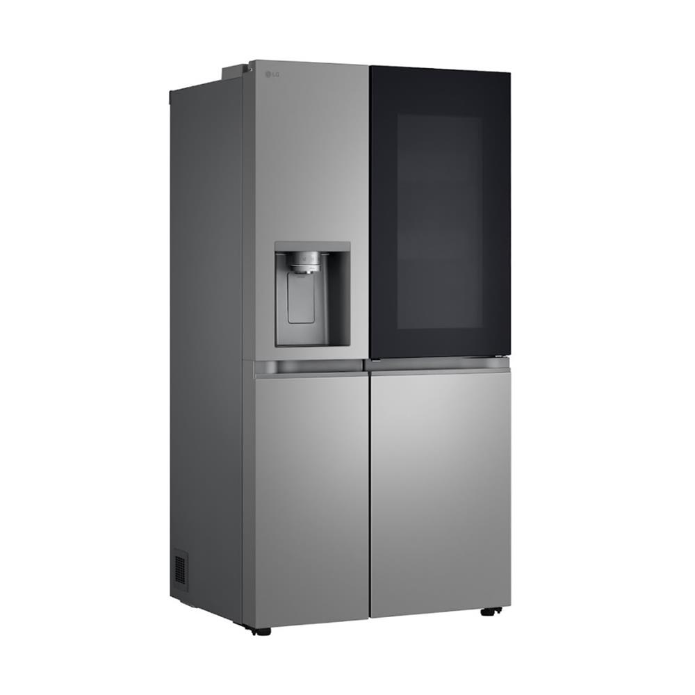 ตู้เย็น SIDE BY SIDE LG GC-X257ELEP.APYPLMT 22.2 คิว สีเงิน
