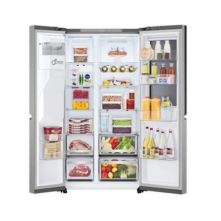 ตู้เย็น SIDE BY SIDE LG GC-X257ELEP.APYPLMT 22.2 คิว สีเงิน_4