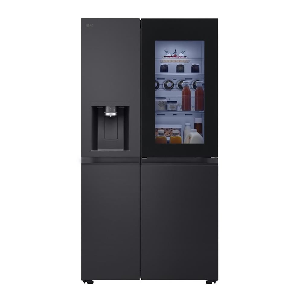 ตู้เย็น SIDE BY SIDE LG GC-X257EQBP.AEPPLMT 22.2 คิว สีดำ