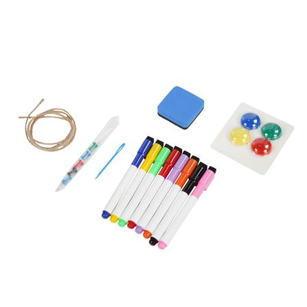 กระดานไวท์บอร์ดไม้ก๊อก SNAZZ CALENDAR 45x35 ซม. สีดำ_2