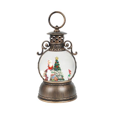 ของตกแต่งกล่องดนตรี SNAZZ CHRISTMAS PINE LAMP 11x20 ซม. สีดำ_0