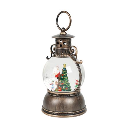 ของตกแต่งกล่องดนตรี SNAZZ CHRISTMAS PINE LAMP 11x20 ซม. สีดำ_1