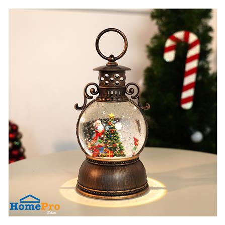 ของตกแต่งกล่องดนตรี SNAZZ CHRISTMAS PINE LAMP 11x20 ซม. สีดำ_5