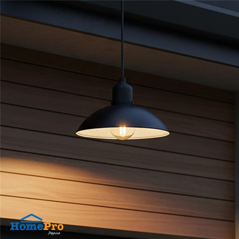 ไฟช่อภายนอก SOLAR CARINI PH003 0.9 วัตต์ DAYLIGHT สีดำ