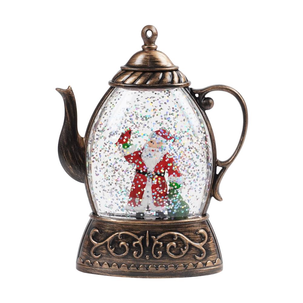 ของตกแต่ง SNAZZ SANTA LAMP 10x13.5 ซม. สีดำ_1