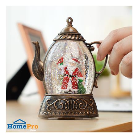 ของตกแต่ง SNAZZ SANTA LAMP 10x13.5 ซม. สีดำ_5